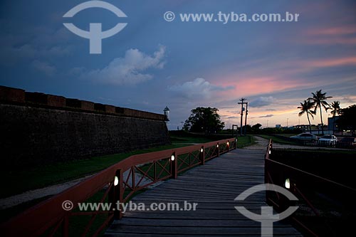  Subject: Entrance of the Sao Jose de Macapa Fortress (1782) / Place: Macapa city - Amapa state (AP) - Brazil / Date: 04/2012 