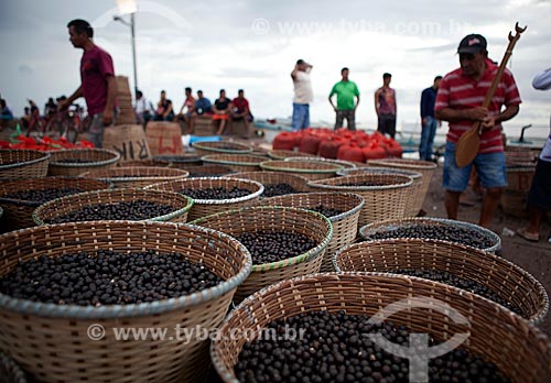  Subject: Sale of acai fruit - Market of Santa Ines Ramp (Acai Ramp) / Place: Macapa city - Amapa state (AP) - Brazil / Date: 04/2012 