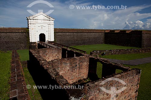  Subject: View of the Sao Jose de Macapa Fortress (1782) / Place: Macapa city - Amapa state (AP) - Brazil / Date: 04/2012 