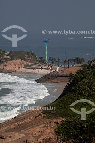  Subject: View of Diabo Beach and Arpoador Stone / Place: Ipanema neighborhood - Rio de Janeiro city - Rio de Janeiro state (RJ) - Brazil / Date: 06/2012 