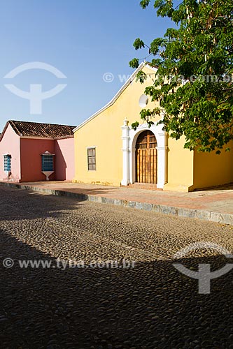 Subject: San Clemente Church (Iglesia de San Clemente) - The historic center where is located the church was declared cultural heritage of humanity / Place: Coro city - Falcon state - Venezuela - South America / Date: 05/2012 