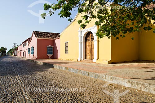  Subject: San Clemente Church (Iglesia de San Clemente) - The historic center where is located the church was declared cultural heritage of humanity / Place: Coro city - Falcon state - Venezuela - South America / Date: 05/2012 