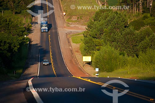  Subject: State Highway Francisco Alves Negrao - Stretch of highway SP-258 / Place: Itabera city - Sao Paulo state (SP) - Brazil / Date: 01/2012 