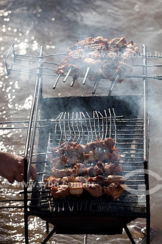 Subject: Barbecue in the Market of Santa Ines Ramp (Acai Ramp) / Place: Macapa city - Amapa state (AP) - Brazil / Date: 04/2012 