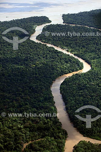  Subject: Aerial view of Amazon River channel - Bailique Archipelago / Place: Amapa state (AP) - Brazil / Date: 04/2012 