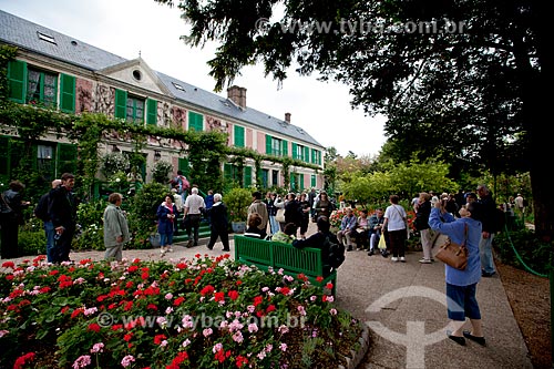  Subject: People visiting the house of Claude Monet / Place: Giverny - France - Europe / Date: 06/2012 