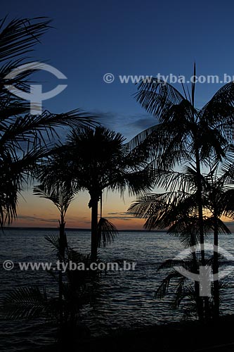  Subject: Negro River seen from the of Ponta Negra beach / Place: Manaus city - Amazonas state (AM) - Brazil / Date: 06/2012 