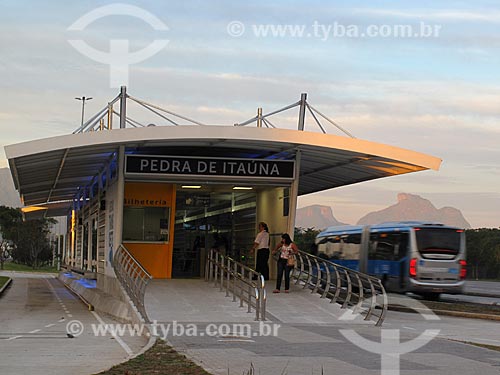  Subject: Station of BRT (Bus Rapid Transit) Transoeste / Place: Barra da Tijuca neighborhood - Rio de Janeiro city - Rio de Janeiro state (RJ) - Brazil / Date: 07/2012 
