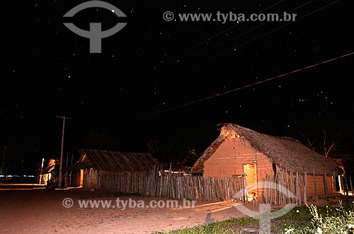  Subject: Jucaral village in Arariboia indigenous land - Homes of Guajajara ethnic Indians  / Place: Amarante do Maranhao city - Maranhao state (MA) - Brazil / Date: 05/2012 