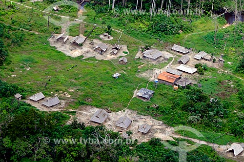  Subject: Indigenous village in Turiassu indigenous land / Place: Maranhao state (MA) - Brazil / Date: 05/2012 