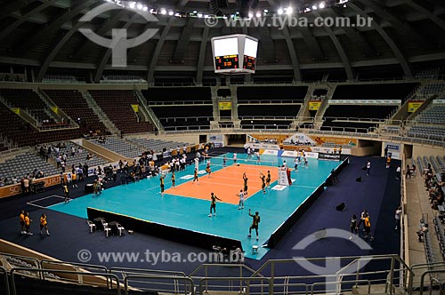  Subject: Game of volley in the Maracanazinho Gym - Maracana sports complex / Place: Rio de Janeiro city - Rio de Janeiro state (RJ) - Brazil / Date: 01/2012 