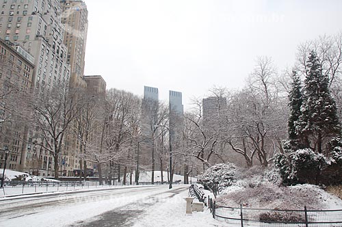  Subject: Central Park during the winter / Place: New York city - United States of America - USA / Date: 01/2009 