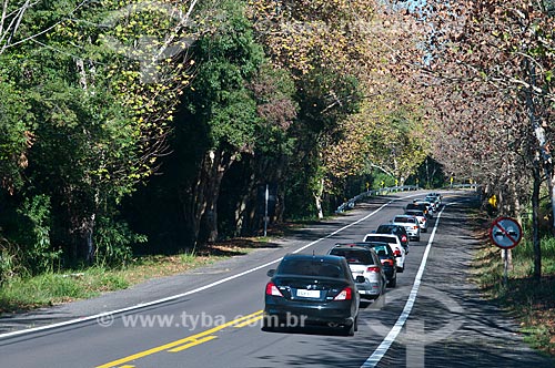  Subject: Road of Romantic Route in BR - 116 / Place: Nova Petropolis city - Rio Grande do Sul state (RS) - Brazil / Date: 06/2012 