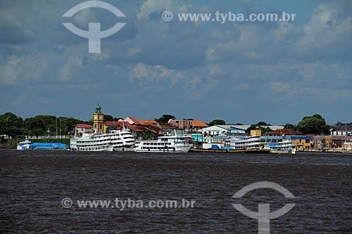  Subject: View of the port of the city of Parintins / Place: Parintins city - Amazonas state (AM) - Brazil / Date: 06/2012 