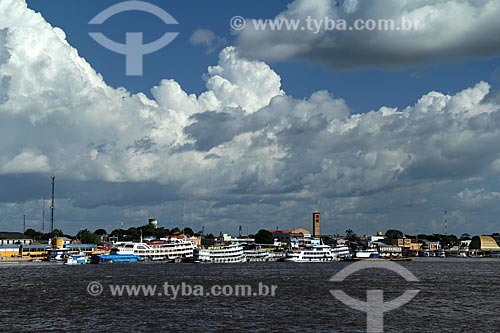  Subject: View of the port of the city of Parintins / Place: Parintins city - Amazonas state (AM) - Brazil / Date: 06/2012 