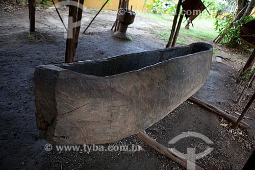  Subject: Sacaca Museum - Canoe of Kasiri (cassava) of Wajapi indigenous ethnicity / Place: Macapa city - Amapa state (AP) - Brazil / Date: 04/2012 