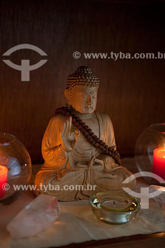  Subject: Altar of Buddha / Place: Rio de Janeiro city - Rio de Janeiro state (RJ) - Brazil / Date: 05/2012 