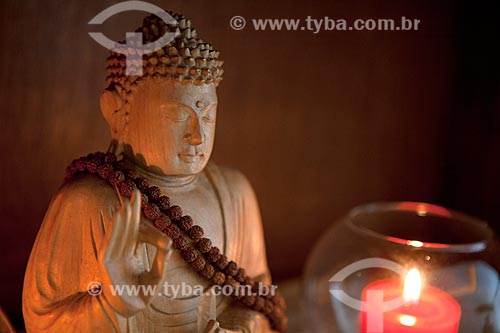  Subject: Altar of Buddha / Place: Rio de Janeiro city - Rio de Janeiro state (RJ) - Brazil / Date: 05/2012 