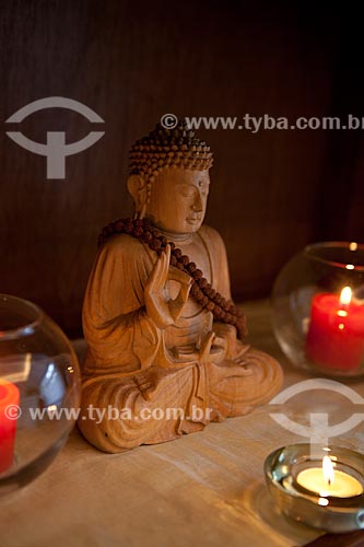  Subject: Altar of Buddha / Place: Rio de Janeiro city - Rio de Janeiro state (RJ) - Brazil / Date: 05/2012 