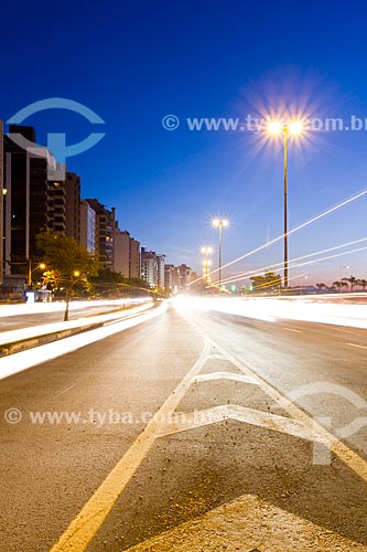  Subject: Beira Mar Norte Avenue at nightfall / Place: Florianopolis city - Santa Catarina state (SC) - Brazil / Date: 07/2012 