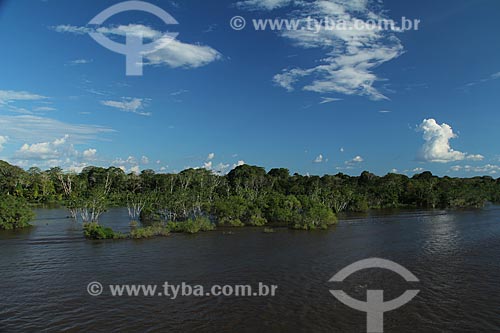  Subject: View of Amazon River in flood season / Place: Parintins city - Amazonas state (AM) - Brazil / Date: 07/2012 