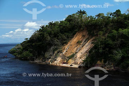  Subject: Hillside on Amazonas River / Place: Manaus city - Amazonas state (AM) - Brazil / Date: 07/2012 
