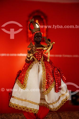  Subject: Mannequin with costume of Xango in the Memorial of Baianas - Orisha of Candomble for fire, thunder and justice / Place: Salvador city - Bahia state (BA) - Brazil / Date: 07/2012 