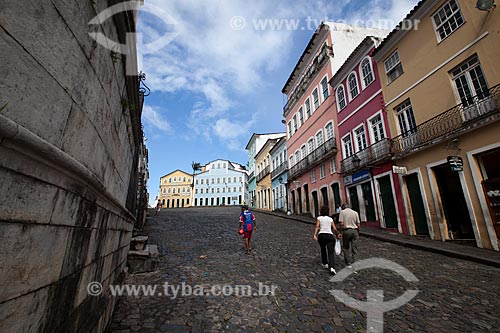  Subject: Historics houses from Pelourinho / Place: Pelourinho neighborhood - Salvador city - Bahia state (BA) - Brazil / Date: 07/2012 