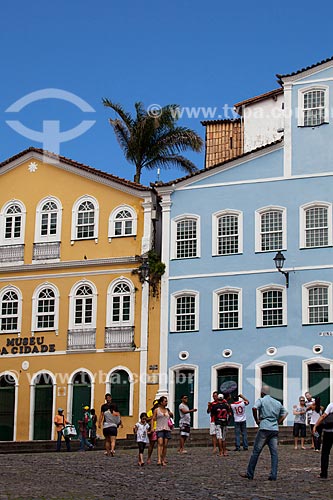  Subject: Facades of Museu da Cidade and Fundacao Casa de Jorge Amado / Place: Salvador city - Bahia state (BA) - Brazil / Date: 07/2012 
