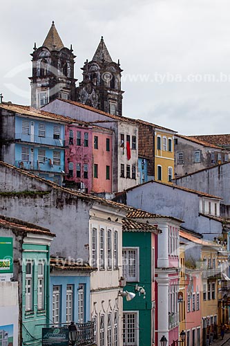  Subject: Historics houses from Pelourinho / Place: Pelourinho neighborhood - Salvador city - Bahia state (BA) - Brazil / Date: 07/2012 