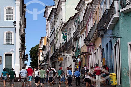  Subject: Historics houses from Pelourinho / Place: Pelourinho neighborhood - Salvador city - Bahia state (BA) - Brazil / Date: 07/2012 