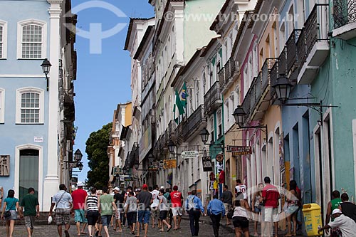  Subject: Historics houses from Pelourinho / Place: Pelourinho neighborhood - Salvador city - Bahia state (BA) - Brazil / Date: 07/2012 