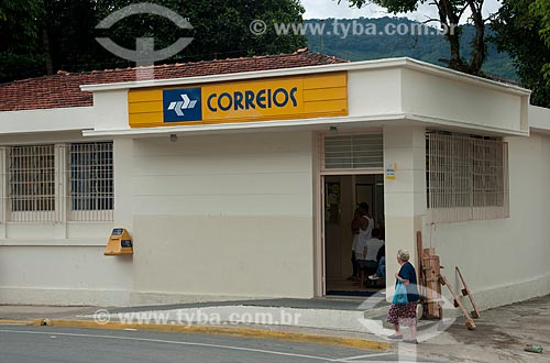  Subject: Post office in Miracatu city / Place: Miracatu city - Sao Paulo state (SP) - Brazil / Date: 02/2012 