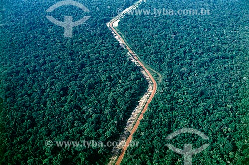  Subject: Stretch of the Transamazonica Highway / Place: Amazonas state (AM) - Brazil / Date: Década de 70 