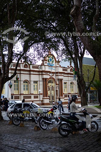  Subject: View of City Hall of Cruz das Almas city at Senador Temistocles Square / Place: Cruz das Almas city - Bahia state (BA) - Brazil / Date: 07/2012 