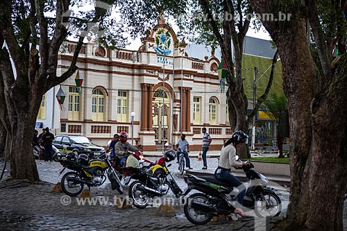  Subject: View of City Hall of Cruz das Almas city at Senador Temistocles Square / Place: Cruz das Almas city - Bahia state (BA) - Brazil / Date: 07/2012 