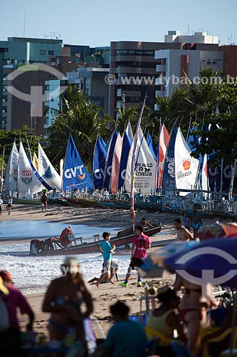  Subject: rafts at Pajucara Beach / Place: Maceio city - Alagoas state (AL) - Brazil / Date: 07/2012 