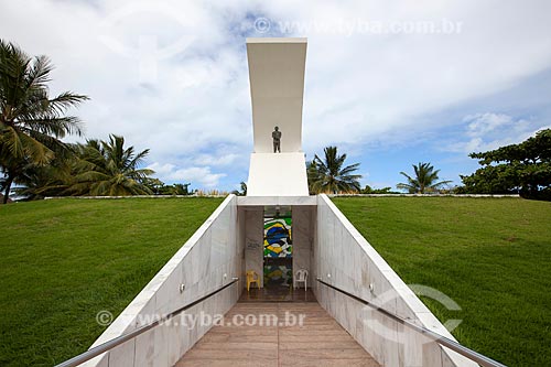  Subject: Teotonio Vilela Memorial - Project of the architect Oscar Niemeyer / Place: Pajucara neighborhood - Maceio city - Alagoas state (AL) - Brazil / Date: 07/2012 