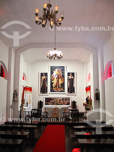  Subject: Interior of Mayrink Chapel / Place: Alto da Boa Vista neighborhood - Rio de Janeiro city - Rio de Janeiro state (RJ) - Brazil / Date: 09/2012 