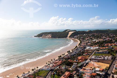  Subject: Ponta Negra Beach with the Careca hill in the background / Place: Ponta Negra neighborhood - Natal city - Rio Grande do Norte state (RN) - Brazil / Date: 07/2012 