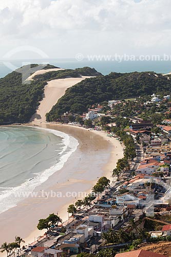  Subject: Ponta Negra Beach with the Careca hill in the background / Place: Ponta Negra neighborhood - Natal city - Rio Grande do Norte state (RN) - Brazil / Date: 07/2012 