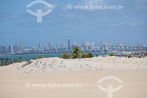  Subject: Genipabu Dunes with the Natal city in the background / Place: Extremoz city - Rio Grande do Norte state (RN) - Brazil / Date: 07/2012 