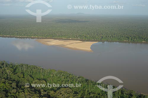  Subject: Serra da Mocidade National Park - Branco River with the Virua National Park in the background / Place: Caracarai city - Roraima state (RR) - Brazil / Date: 03/2012 