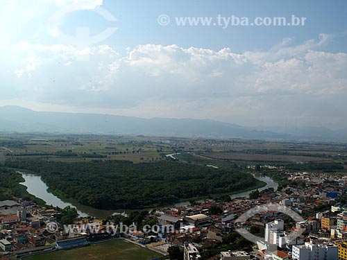  Subject: View of Paraiba do Sul River / Place: Aparecida city - Sao paulo state (SP) - Brazil / Date: 09/2012 