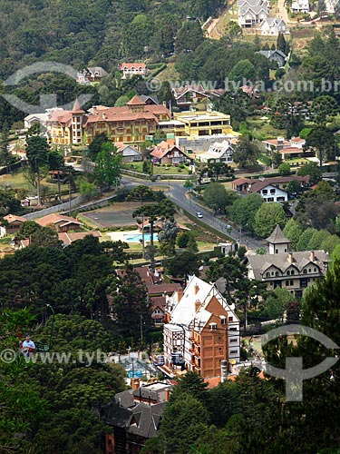  Subject: Vila Capivari sight from Morro do Elefante / Place: Campos do Jordao city - Sao Paulo state (SP) - Brazil / Date: 09/2012 