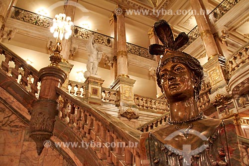  Subject: Inside of the Municipal Theater of Rio de Janeiro / Place: Rio de Janeiro city - Rio de Janeiro state (RJ) - Brazil / Date: 09/2012 