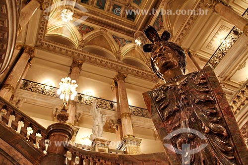  Subject: Inside of the Municipal Theater of Rio de Janeiro / Place: Rio de Janeiro city - Rio de Janeiro state (RJ) - Brazil / Date: 09/2012 