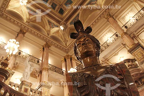  Subject: Inside of the Municipal Theater of Rio de Janeiro / Place: Rio de Janeiro city - Rio de Janeiro state (RJ) - Brazil / Date: 09/2012 