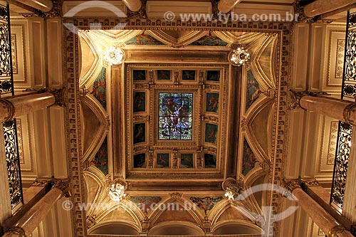  Subject: Inside of the Municipal Theater of Rio de Janeiro / Place: Rio de Janeiro city - Rio de Janeiro state (RJ) - Brazil / Date: 09/2012 