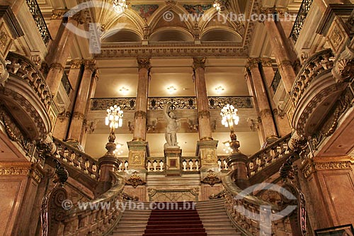  Subject: Inside of the Municipal Theater of Rio de Janeiro / Place: Rio de Janeiro city - Rio de Janeiro state (RJ) - Brazil / Date: 09/2012 